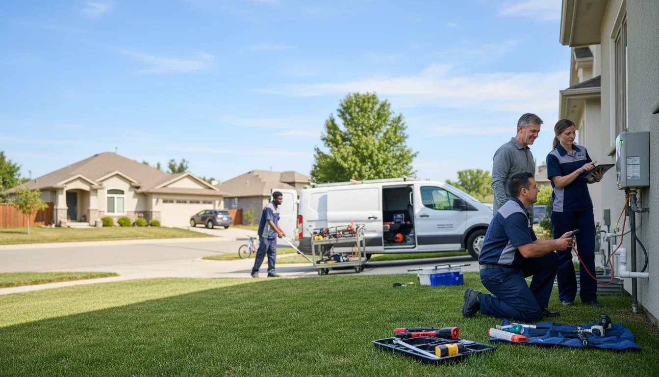 Tankless water heater service in Claudville, VA
